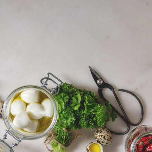 Simple Easy Fermented Pickled Eggs Recipe Nerdy Millennial