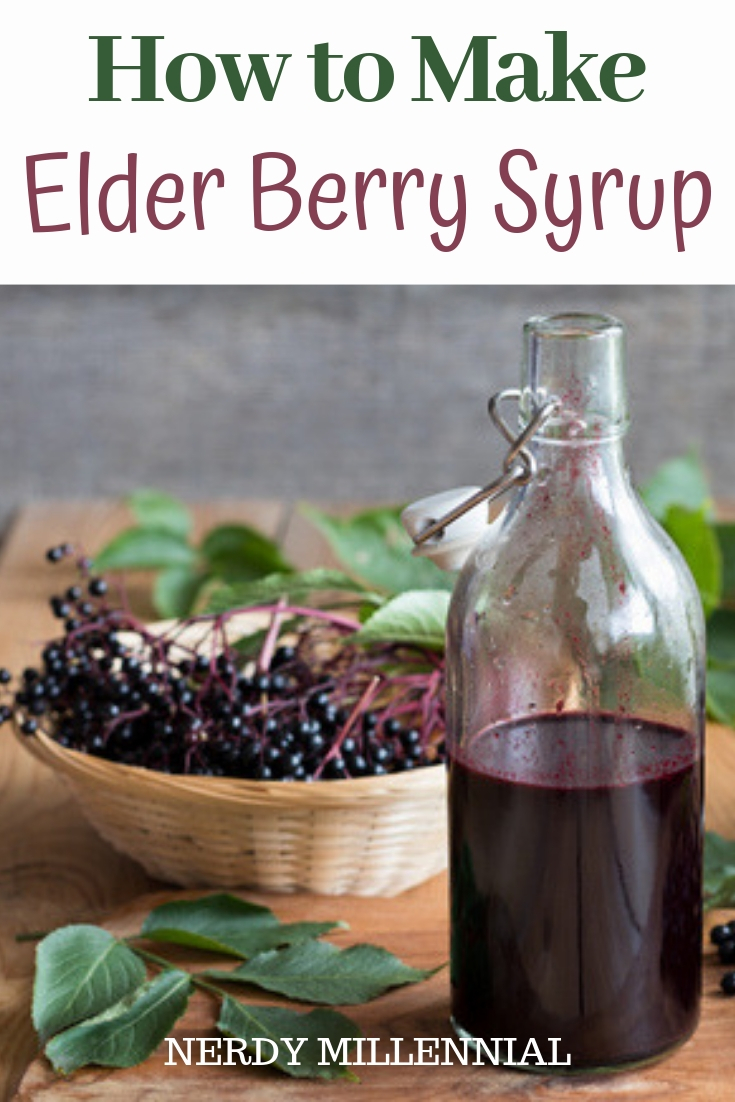 How to Make Elder Berry Syrup