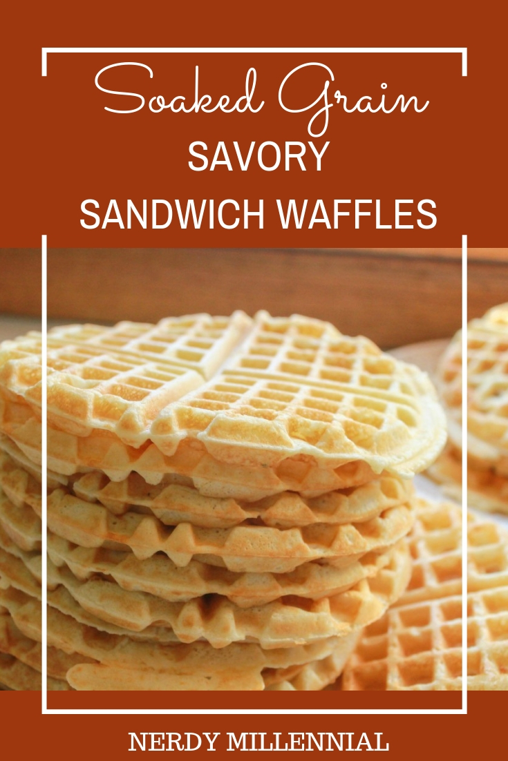 Are you looking for an easy soaked sandwich bread? This might be just the recipe for you! I created this soaked savory waffle bread recipe because I wanted something that would satisfy my family's craving for sandwiches, but still met the criteria for properly prepared grains.