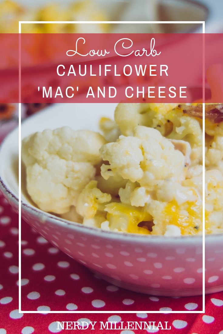Low Carb Cauliflower 'Mac' and Cheese