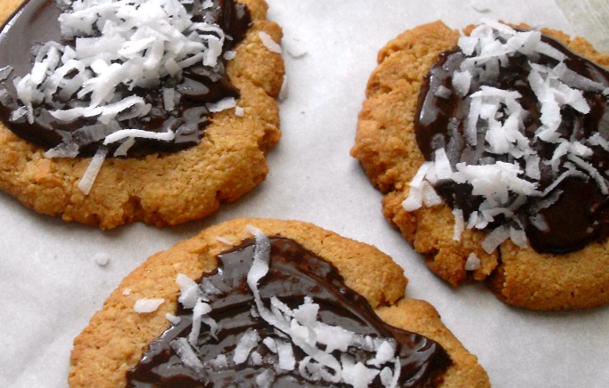 Chocolate Coconut Almond Cookies – Gluten Free and Dairy Free