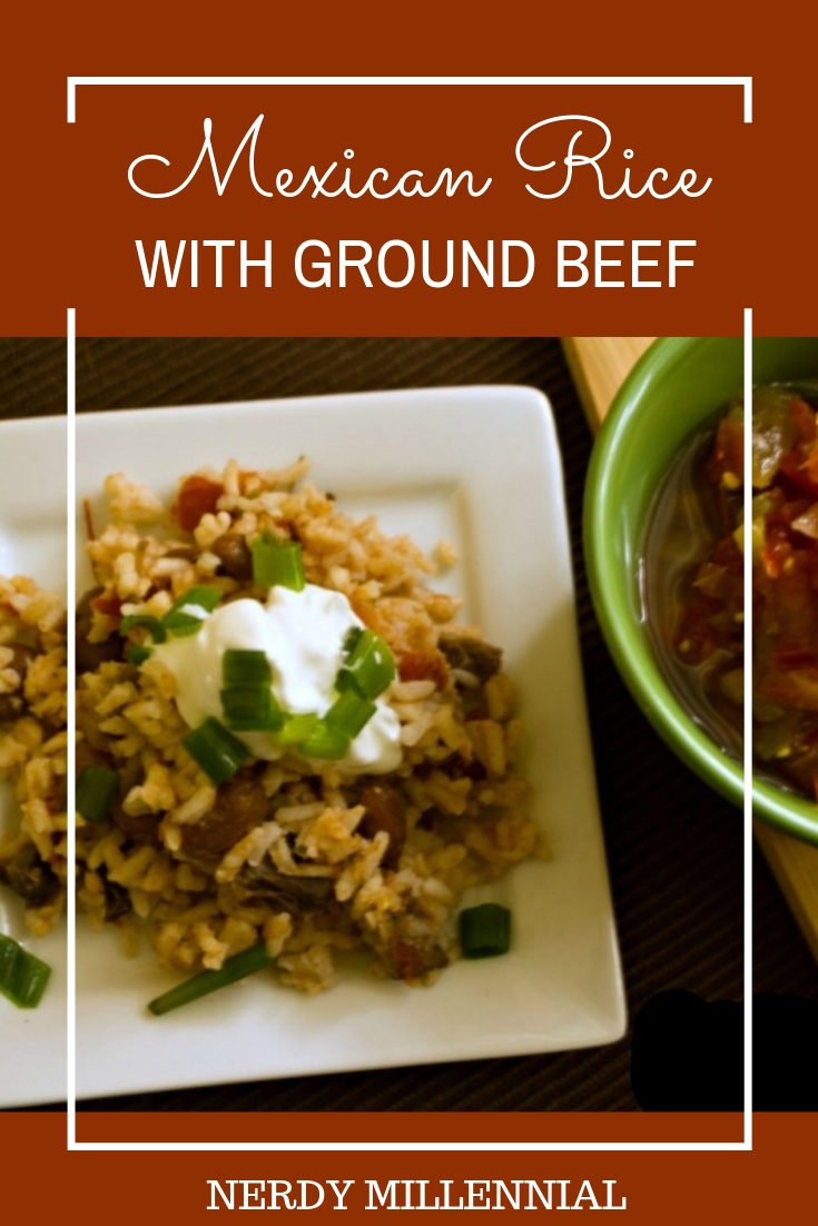 Mexican Rice with Ground Beef