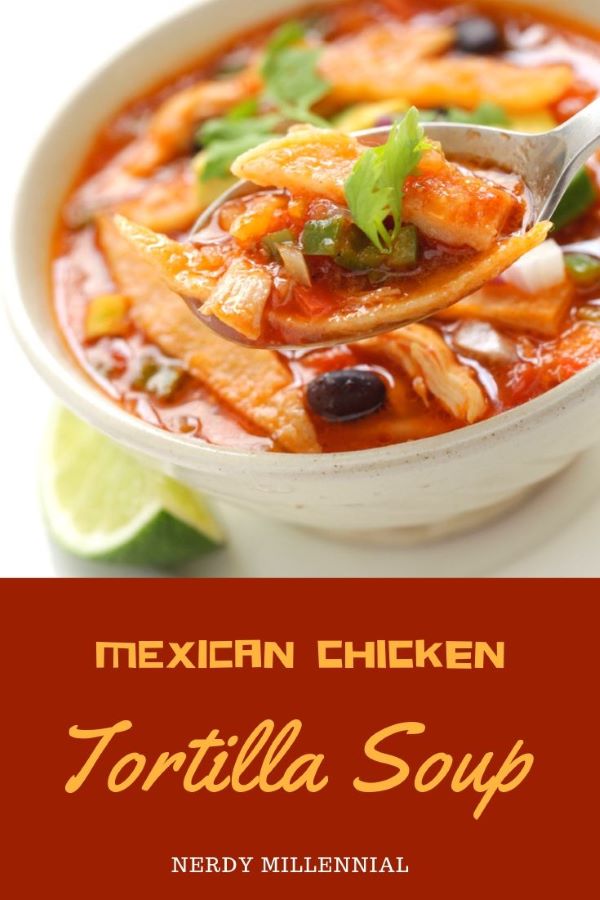 Easy and Authentic Mexican Chicken Tortilla Soup