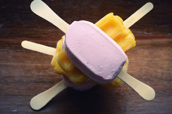 Strawberry Yogurt Pops