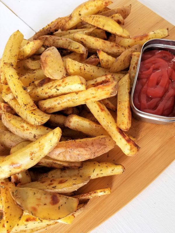 Oil Free French Fries Seasoned And Oven Baked