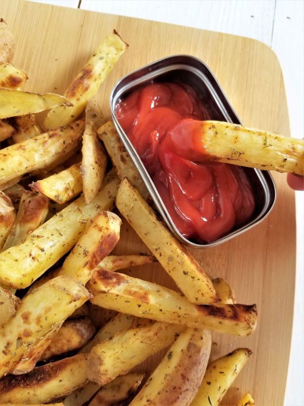 Oil Free French Fries Seasoned And Oven Baked