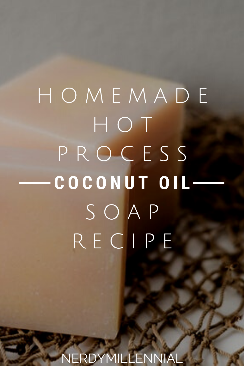 Homemade Hot Process Coconut Oil Soap Recipe (For Body Care And Laundry)