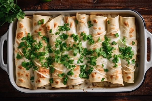 cream cheese chicken enchiladas