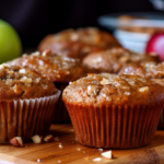 Low-Calorie Apple Flax Seed Muffins