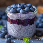 Blueberry Chia Seed Pudding