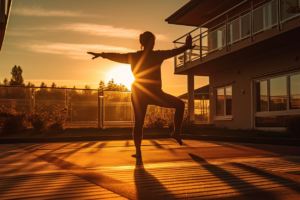 yoga early in the morning physical wellness