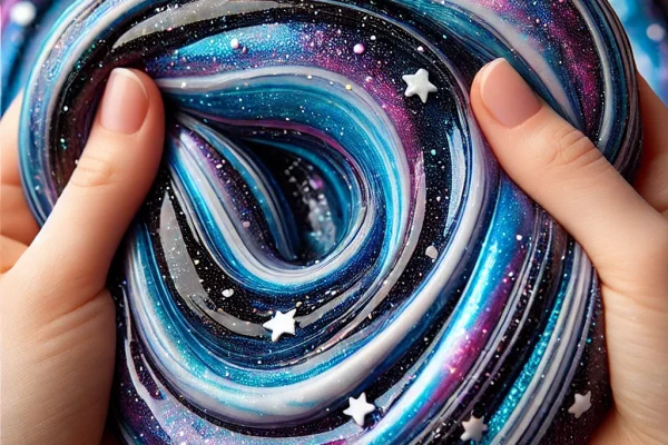 DIY Galaxy-Themed Sensory Goop