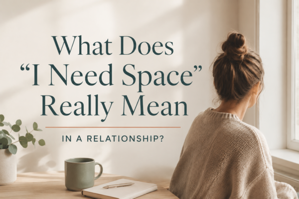What Does 'I Need Space' Really Mean?